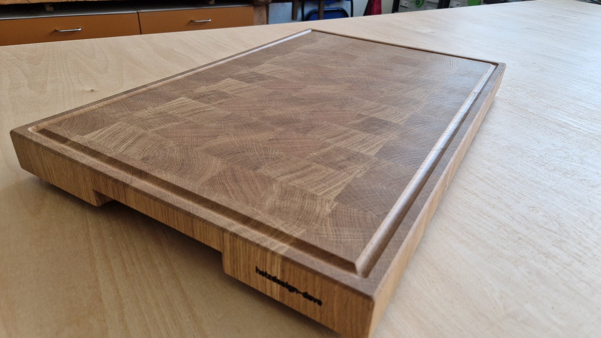 Stirnholz Schneidebrett aus Schweizer Massivholz aus der schweiz