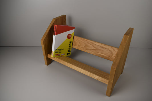 Büchergestell aus Holz