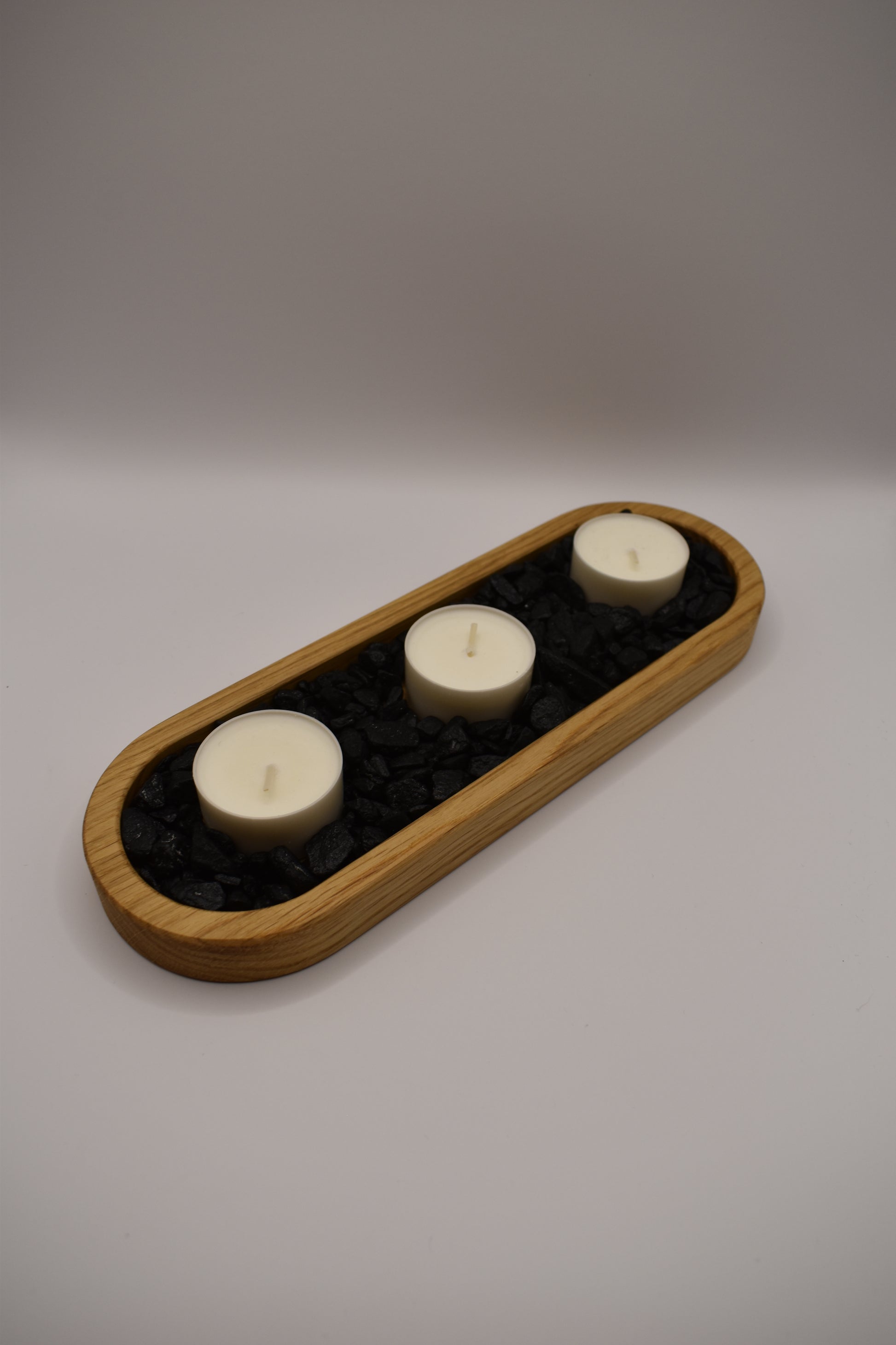 Dekotablett aus Holz