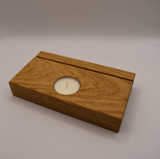 Kartenhalter mit Teelicht