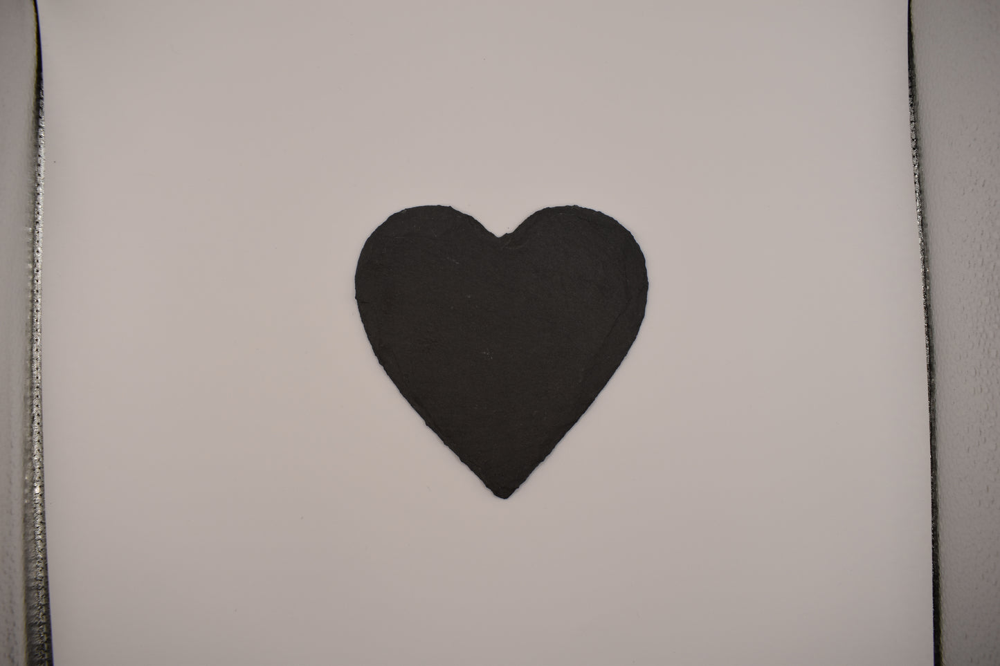 Schieferplatte Herz
