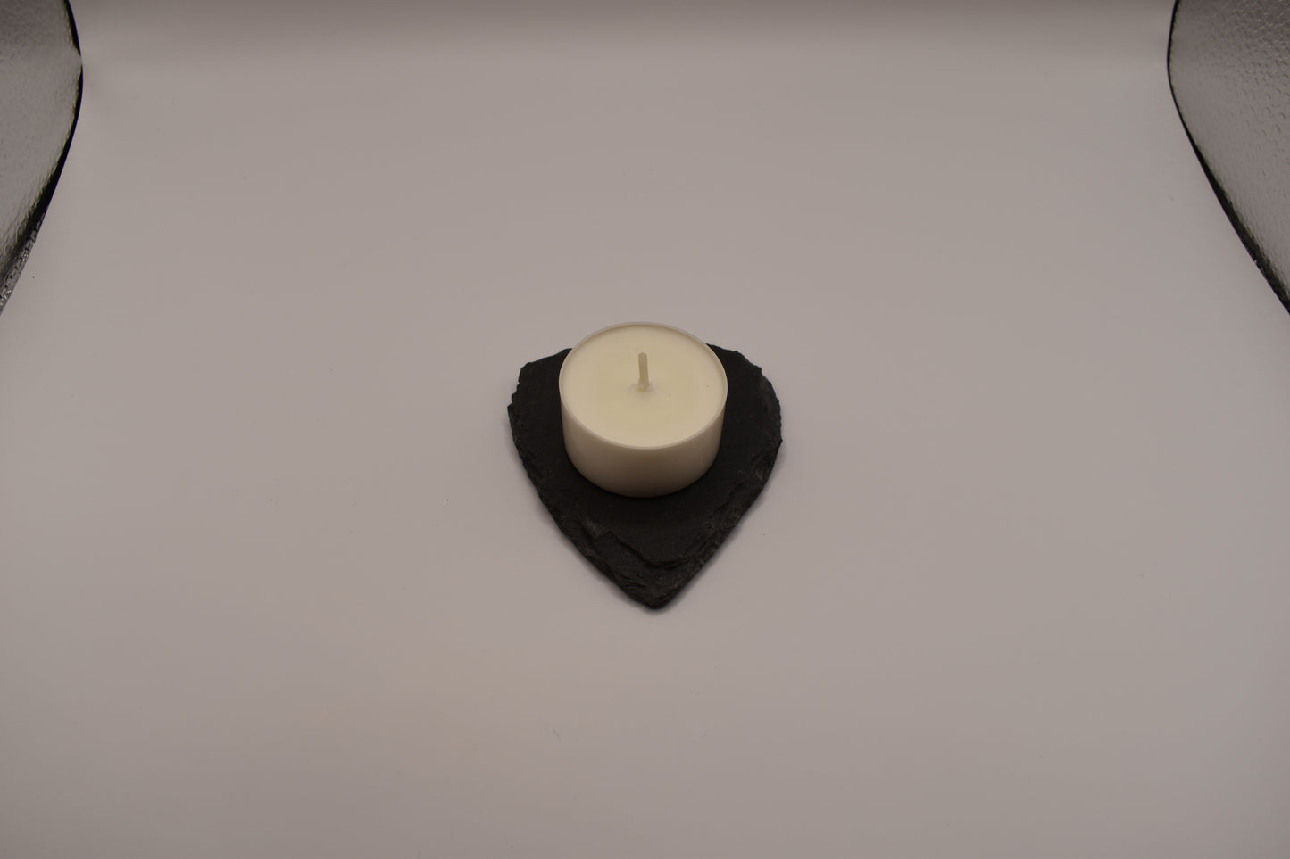 herzform Schieferplatte 