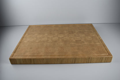 Stirnholz Schneidebrett aus Eiche schweiz