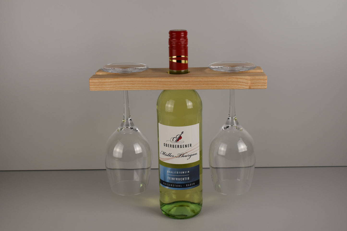 Weinglashalter aus Holz