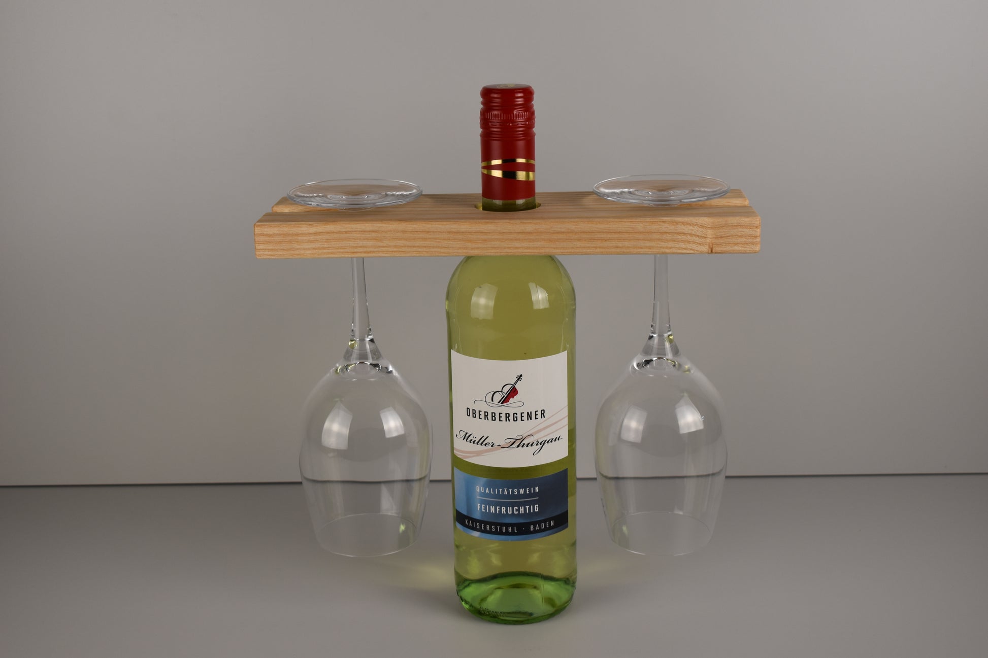 Weinglashalter aus Holz