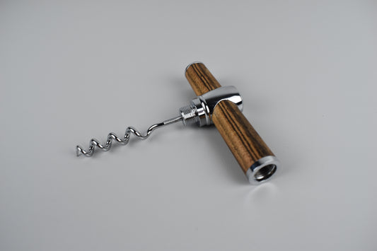 Gedrechselter Korkenzieher aus Holz