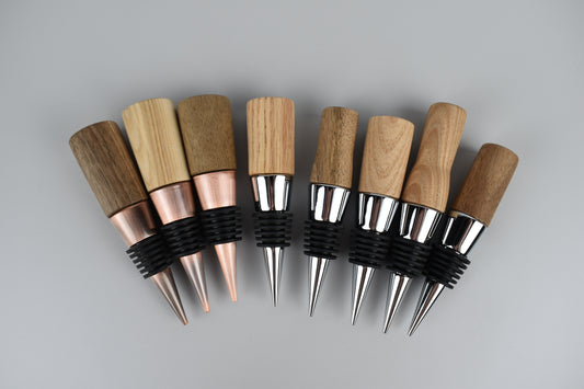 Weinverschluss aus Holz